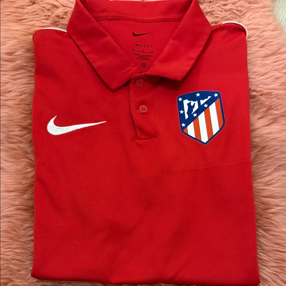 Nike Red Polo with Emblem